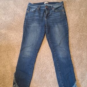 Loft Outlet Modern Skinny Ankle Jeans